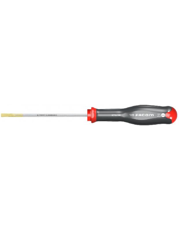 TOURNEVIS PROTWIST® POUR VIS FENTE 4X100MM LONGUEUR 209MM - FACOM - AT3X75