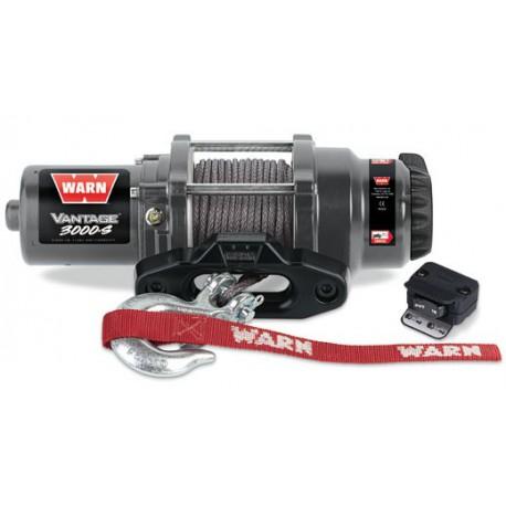 Treuil Warn Vantage 3000-S CE - corde synthétique - traction jusqu'à 1361 kg - 12 volts_0