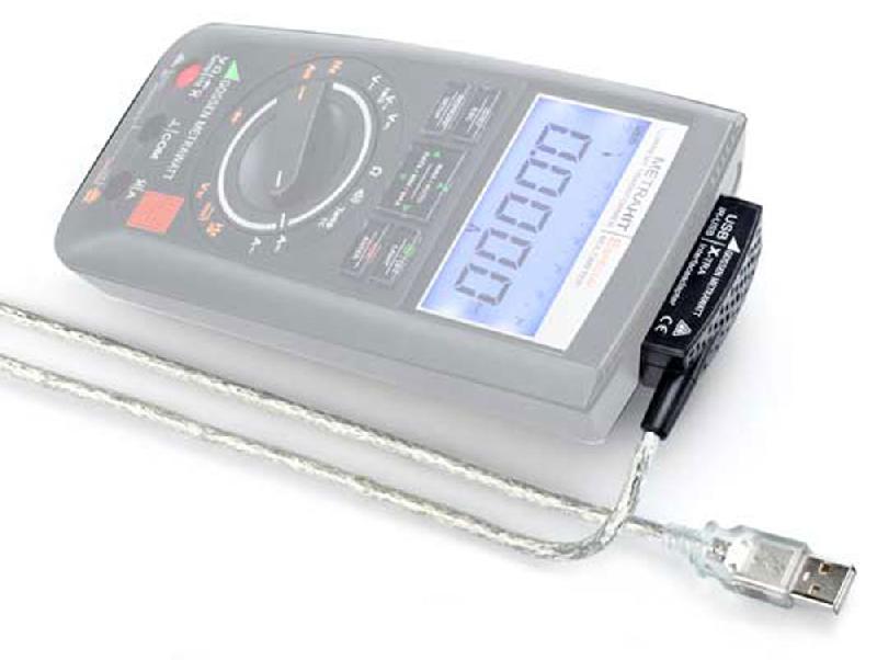 USB-XTRA - Interface bidirectionnelle USB pour multimètre Métrahit E, X-TRA ou série S avec interface IR_0