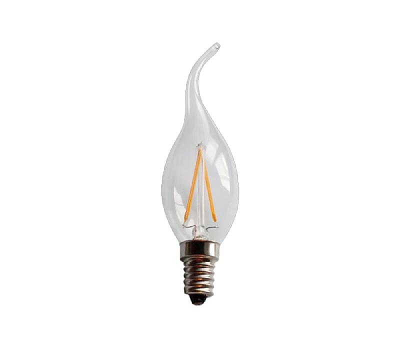 AMPOULE FLAMME À FILAMENT LED C35T 2 W - 2 700 K E14_0