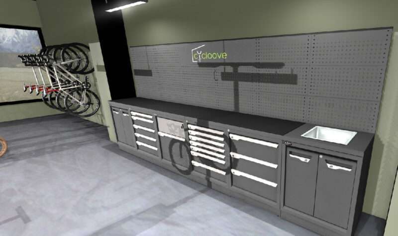 Atelier vélo et station de lavage entièrement personnalisable._0