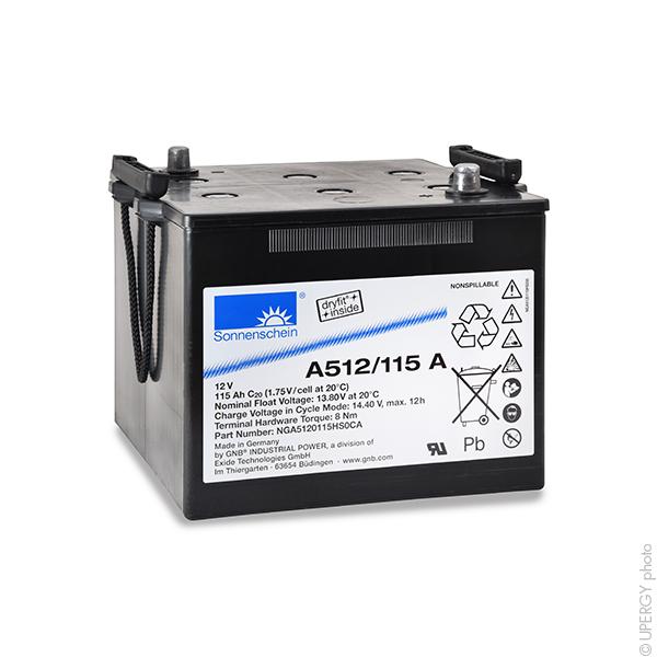 BATTERIE PLOMB ETANCHE GEL A512/115A 12V 115AH AUTO_0