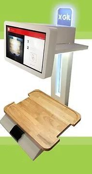 Pop & Scan - Borne d'encaissement visuel compact, scan plateau pour restauration collective_0