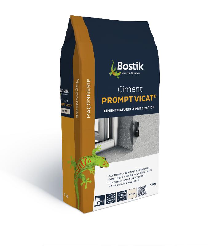 Ciment prompt vicat® sac de 5kg - BOSTIK - 30124881 - 738749_0