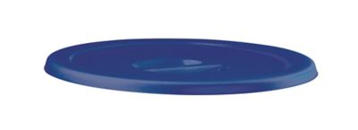 Poubelle 16L Couvercle Inséparable Bleu - Aluminium Et Plastique