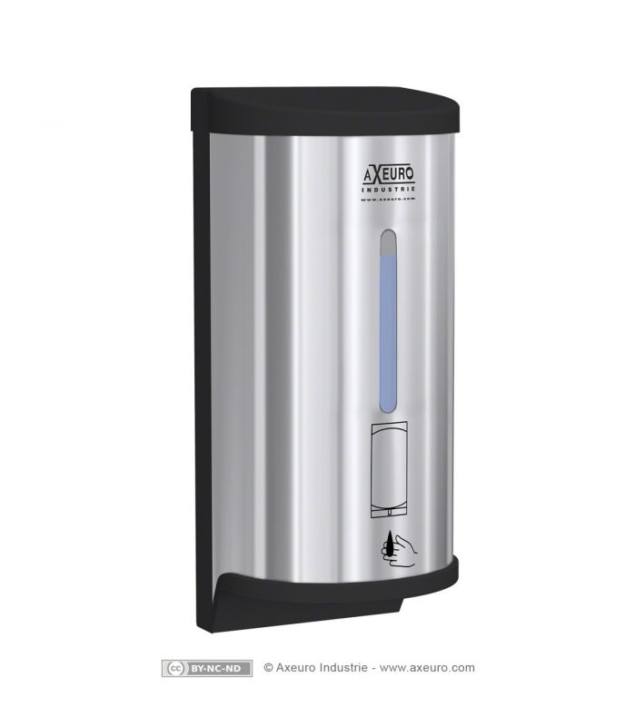 Distributeur de savon automatique - Axeuro Industrie - AX9411 - Inox 304 brossé - 0,9 L - Usage intensif_0