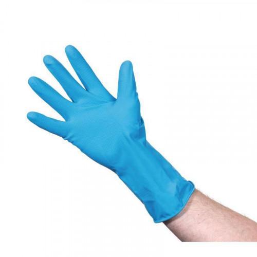 GANT MULTI USAGE EN LATEX BLEU PROFESSIONNEL - TAILLE S