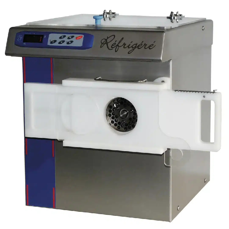 Hachoir professionnel réfrigéré triphasé COMPACT avec portionneur_0