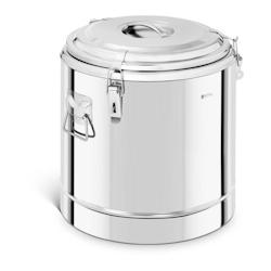 Helloshop26 - Conteneur isotherme 35 litres acier inoxydable 14_0001129 - 3000179178989_0