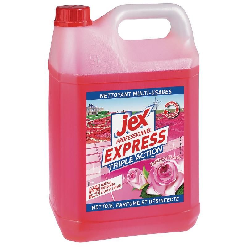 JEX JEX EXPRESS NETTOYANT MULTI-USAGES DÉSINFECTANT VERGER PROVENCE 5 L BIDON