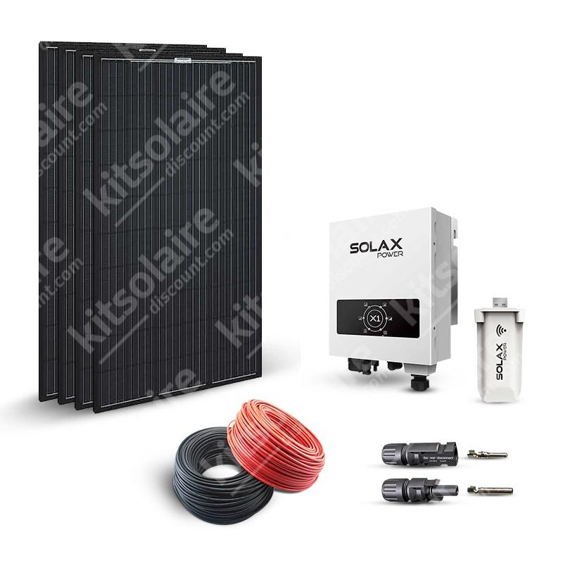 Kit solaire 1320W autoconsommation - Solax Power MINI X1 monophasé avec panneaux Ecodelta 330Wc - kitsolaire-discount.com_0