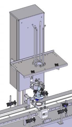 Operculeuse automatique pour pots et barquettes - PL500PC - scellage avec feuilles pré-coupées_0