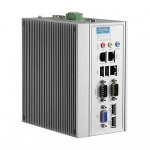 PC industriel fanless à processeur Atom D510 DIN-rail PC avec 3xEthernet,2xCOM,mPCIe - Référence: UNO-1172AE-A33E_0