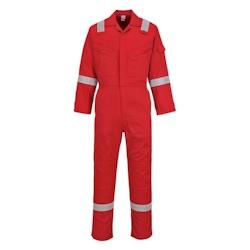 Portwest - Combinaison de travail 100% coton IONA Rouge Taille L - L rouge 5036108294268_0