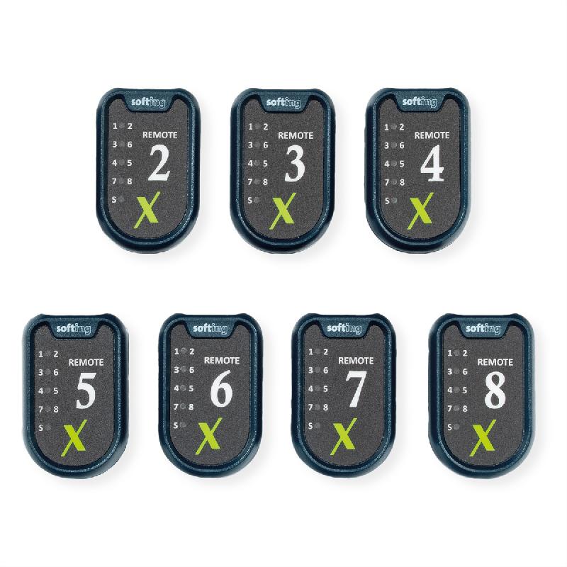SOFTING Smart Remotes pour LinkXpert , Set de 7 pièces (#2 - #8)_0