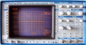 9420 - Oscilloscope numérique - Teledyne-LeCroy - 350 MHz - 2 canaux - Taux d'échantillonnage 100 Ms/s_0