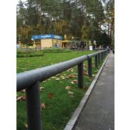 Anti-franchissement barrières urbaines - Hahn France - poteau d'assise robuste et durable_0