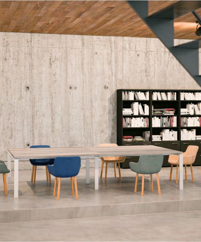 Table de réunion Astro - modulaire avec choix de dimensions et extensions_1