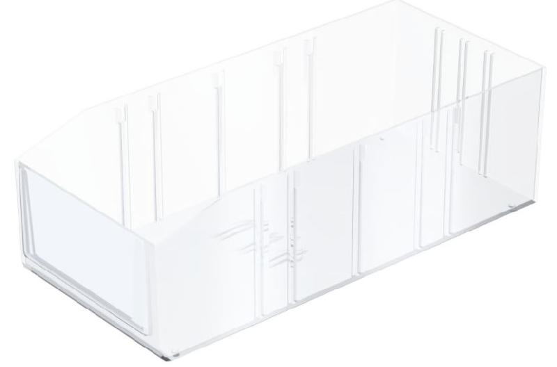 Bac de rangement PK - 295x136x90 mm - Transparent_0