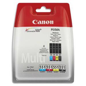 Cartouches d'encre informatiques - Multipack Canon CLI-551 - Référence 6509B008_0