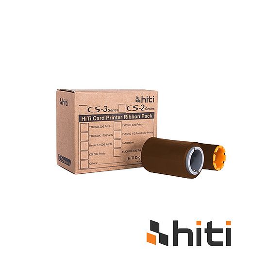 Ruban brun (1000 impressions ) Hiti CS200 - R0B17_0
