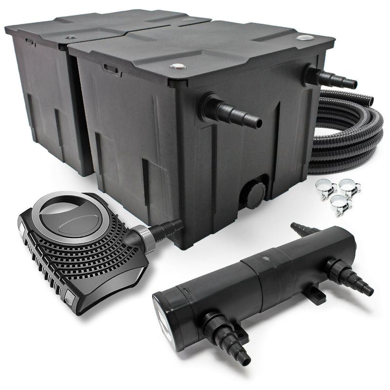 Kit set de filtration 36 watts pompe 12000 litres par heure tuyau 10 m 16_0001872