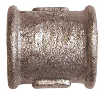 Manchon galvanisé femelle/femelle - Ø 40/49 - Raccord en fonte malléable galvanisée_0