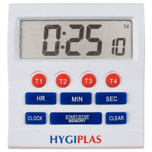 MINUTEUR PROFESSIONNEL ÉLECTRONIQUE HYGIPLAS 80 X 80 MM