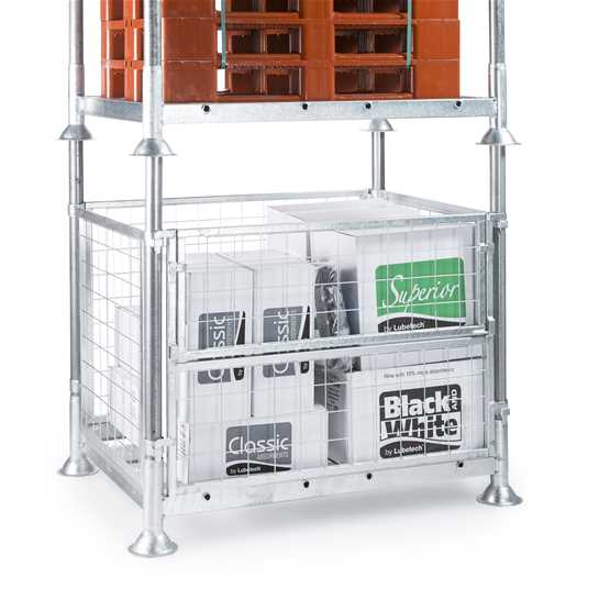 Parois grillagées pour Manurack - stockage de produits en vrac ou non palettisés, compatibles avec Manurack double_0