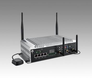 PC industriel fanless, Intel Celeron 2980U DC 1.6 GHz w/4 COM - Référence: ARK-2151V-S6A1E_0