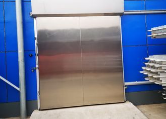Porte de chambre froide coulissante - JingQuan - 120mm de bande - Isolation renforcée et personnalisable_0