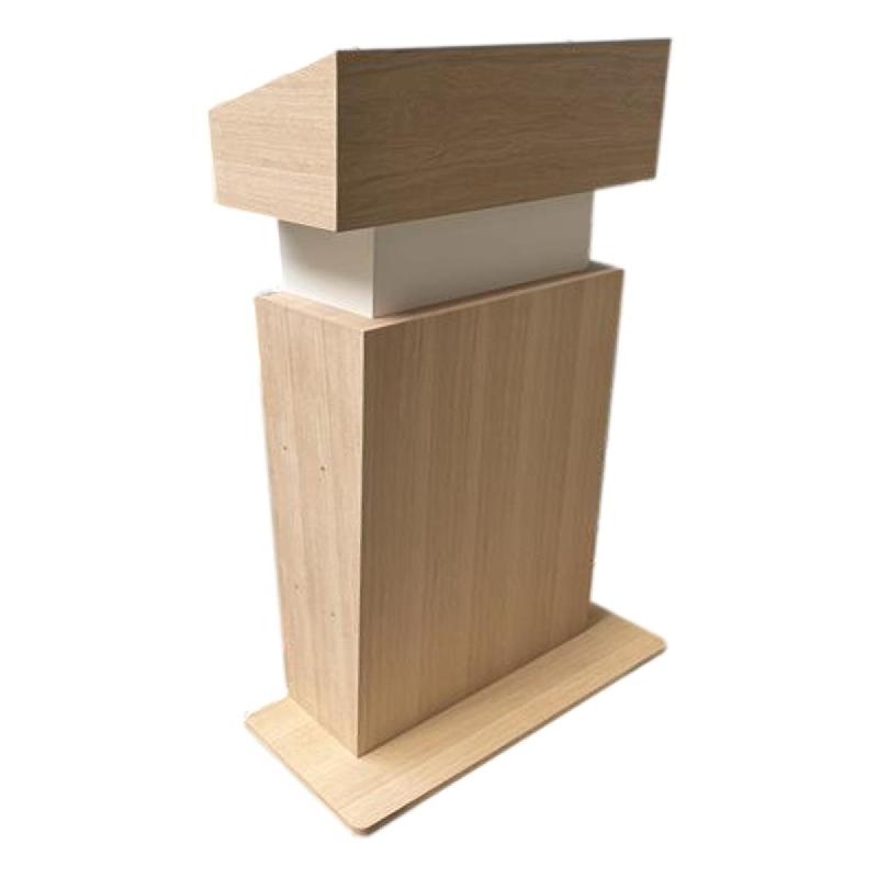 Pupitre en bois Majestic - couleur chêne - Bravour®_0