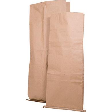 Sac papier kraft grande contenance 40 x 100 x 10 - 3 feuilles 70 g/m² - Fond cousu - Marque Cenpac_0