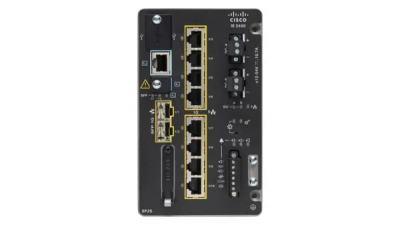 Switch ethernet industriel durci modulaire Cisco Catalyst IE-3400-8P2S - 8 ports GB PoE+, 2 ports SFP Fibre Gb, administrable L2_0