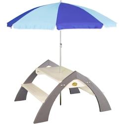Table de pique-nique enfant avec parasol Kylo Axi - gris 411761_0