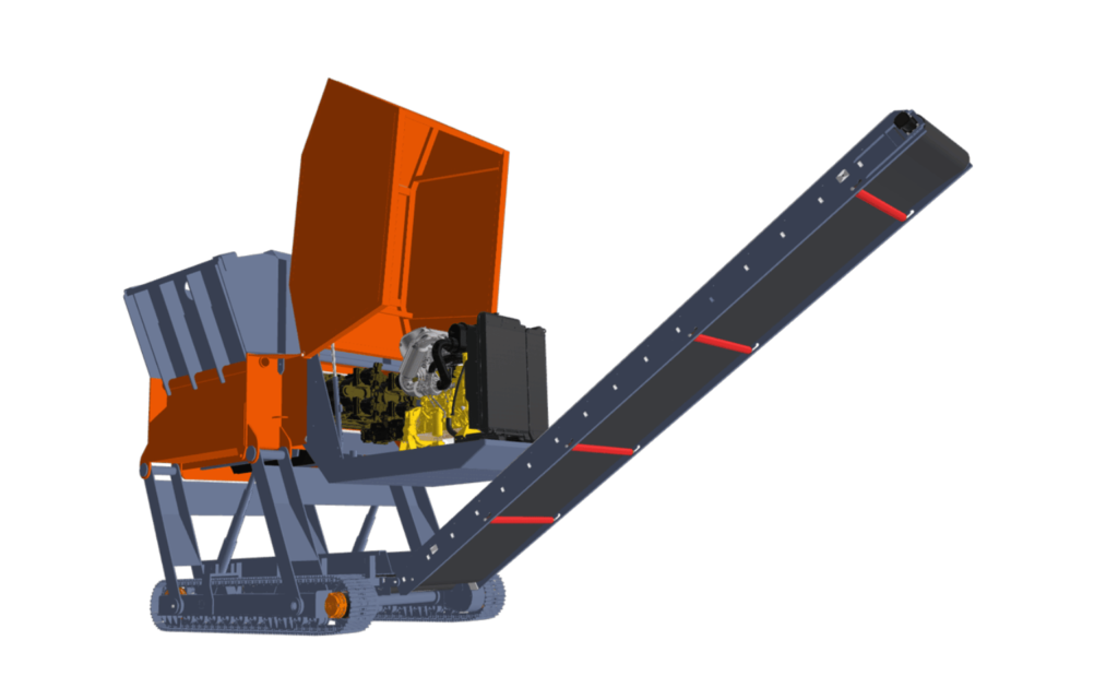 Broyeur haute performance destiné à l'industrie du recyclage et du broyage - ARJES IMPAKTOR 1250 D HYBRID_1