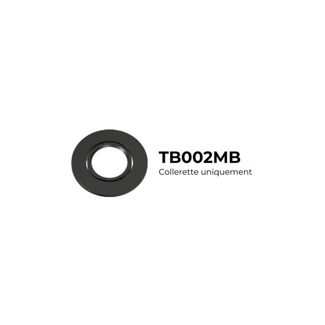 Collerette Noir brillant ronde clipsable pour LIBRA - TB002MB - SOLUM_0