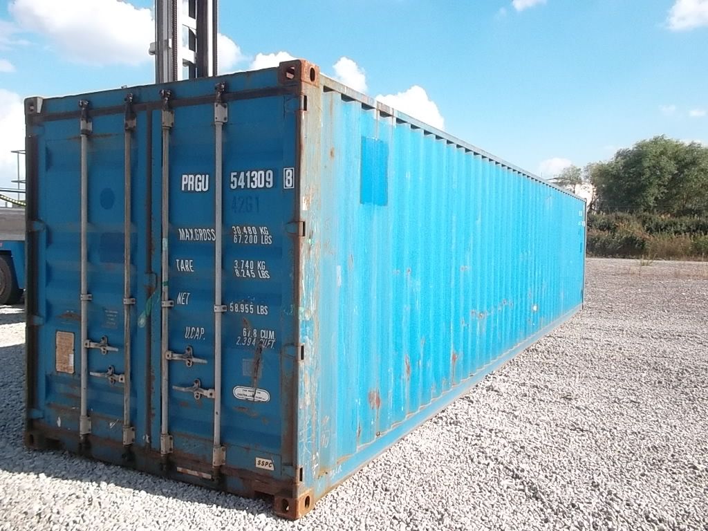 Container maritime 40 pieds dry