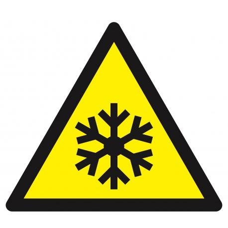 Danger, basses temperatures cond° de gel 300x300x300mm TALIAPLAST | 629315_0