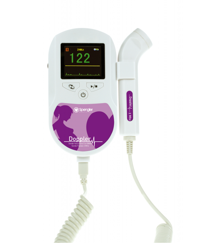 Doppler foetal et vasculaire spengler (vendu sans sonde) - doppler_0