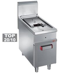 Friteuse gaz - 1 cuve 18 litres (18 kW) - sur meuble fermé - modèle G9/F18A4_0