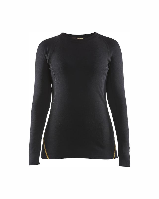 Haut de sous-vêtement thermique retardant flamme pour femme - Multinormes - Mérinos - Blåkläder 7213_0