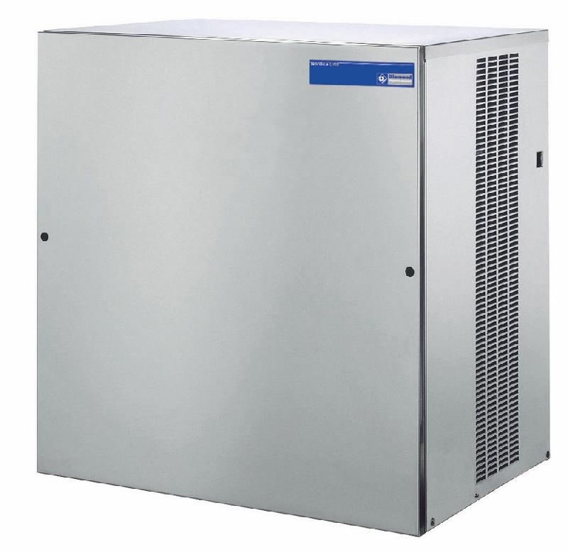 Machine glace plat 200 kg sans réserve - eau condenseur a eau nordica line modulaire 770x550xh740 - ICEV500W_0