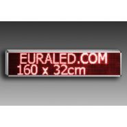 PL160032IR - Journal lumineux Gaviota Impex - Panneau LED publicitaire haute luminosité 164x36 cm - Intérieur/extérieur - USB/WIFI_0