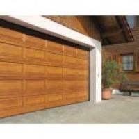 Porte sectionnelle cassette V LTH 40 bois massif - HORMANN - Double paroi 42 mm_0