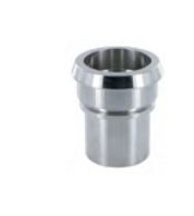Raccord DIN femelle à douille lisse à collerette - Inox - DN 10 à 150 mm - Conforme DIN 11851 et DIN 11857_0