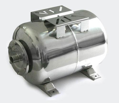 Réservoir à vessie en inox 50 litres - Pour surpression domestique avec cuve ballon et valve intégrée - Référence 3416127_0