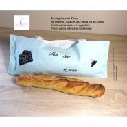 Sac à pain - Kel' Idée Couture - 52 x 22 cm (+/- 2 cm) - Original, pratique, écologique, tissu coton semi-rigide_0