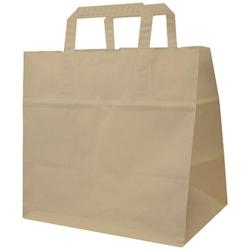 Sac cabas kraft brun 70 g/m² 26x17x25 cm Firplast - 3700466005317_0