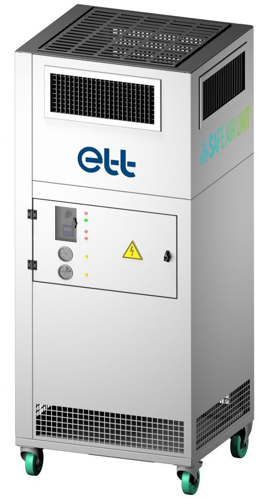 Safe air unit - purificateur d'air anti covid - ett - modèle uvc_0